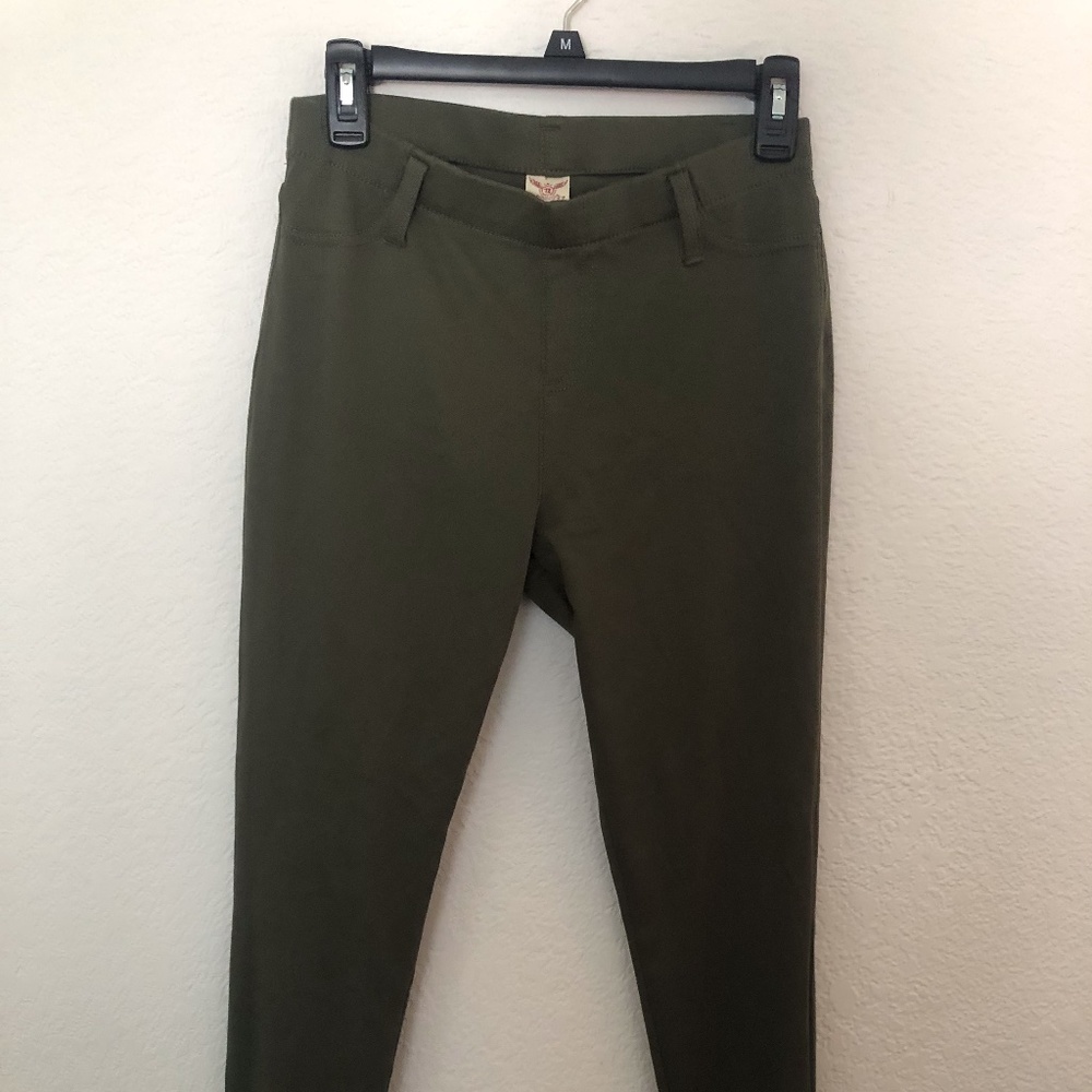 Dark Green Faded Glory Pants